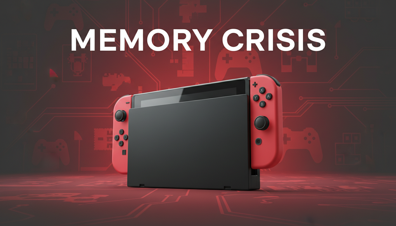 Nintendo’s Memory Crisis: Can Switch 2 Protect Profits Without Killing Demand?